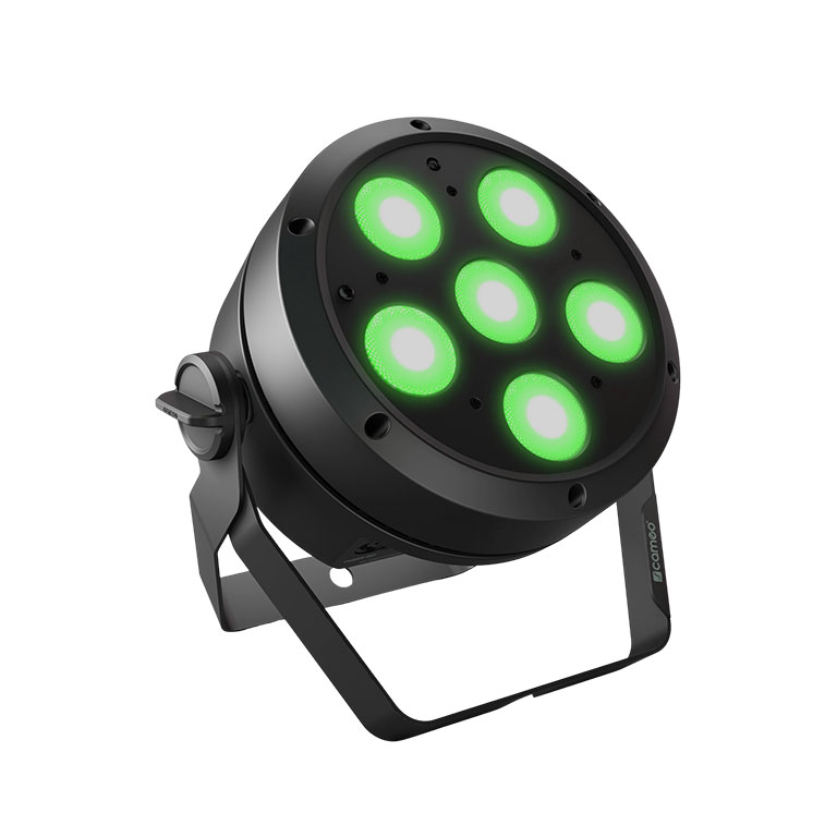 Cameo-Root-Par-6 LED Scheinwerfer mieten Lichttechnik mieten Biberach